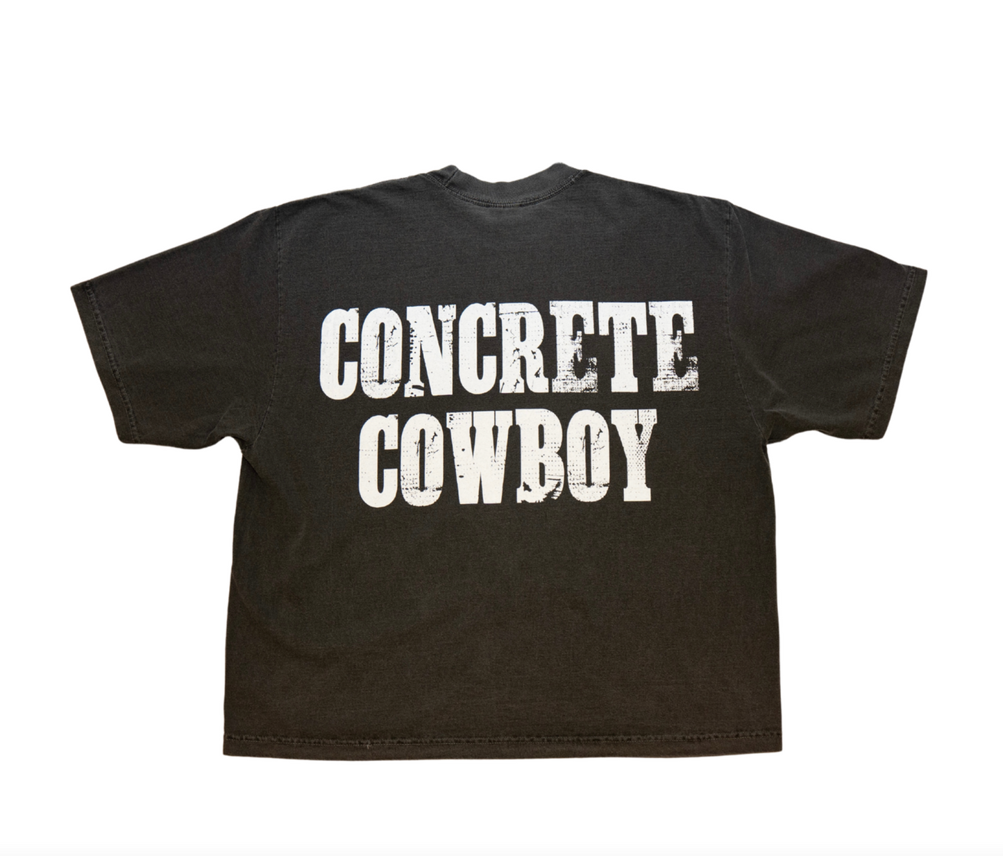 CONCRTE COWBOY Vintage Logo Tee